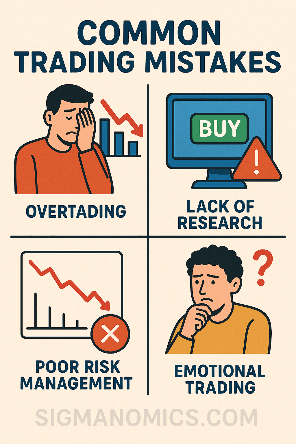 common trading mistakes